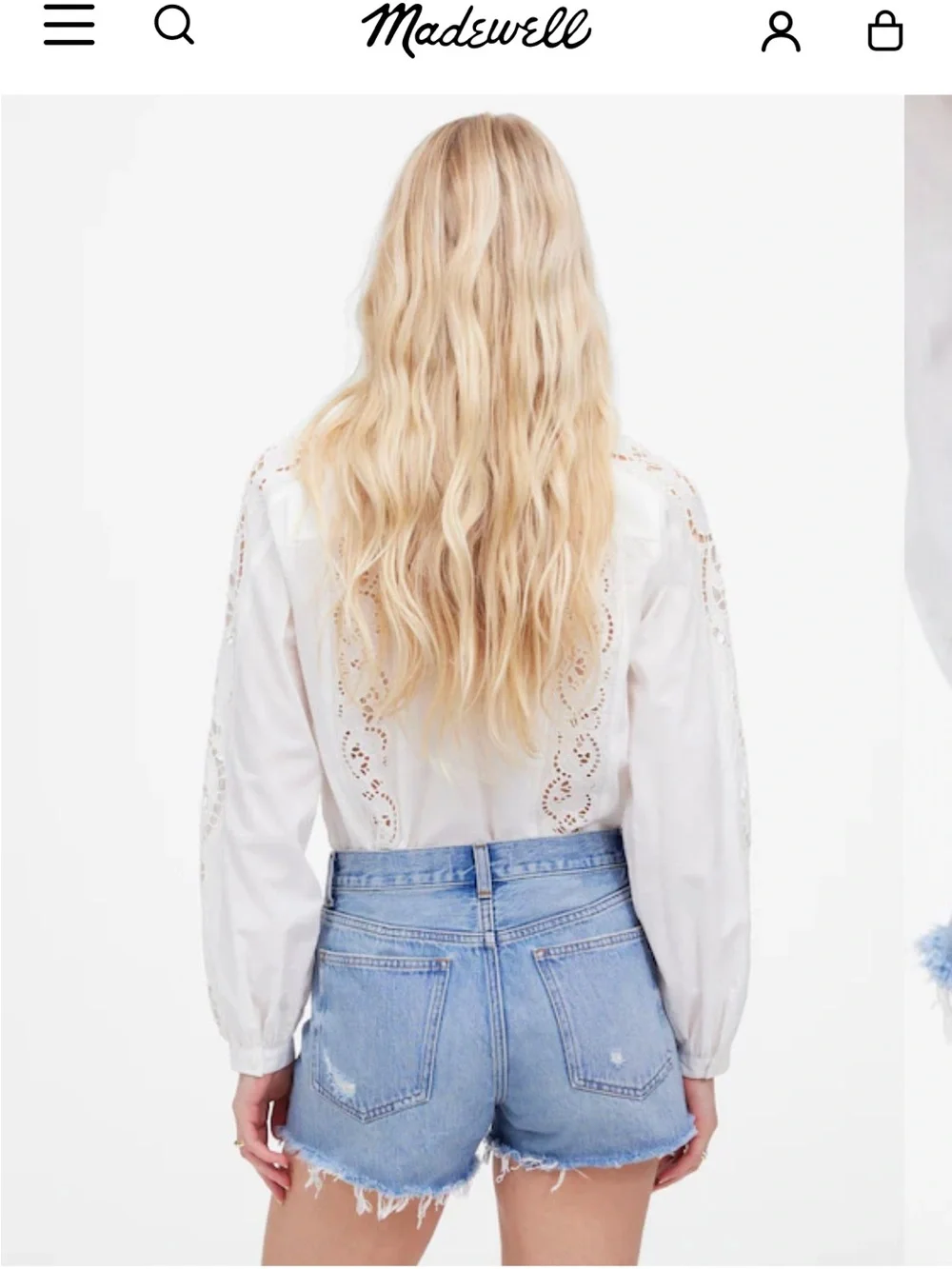 Madewell light blue